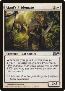 Ajani's Pridemate [Magic 2011]