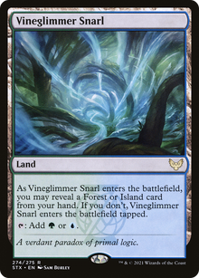 Vineglimmer Snarl [Strixhaven: School of Mages]