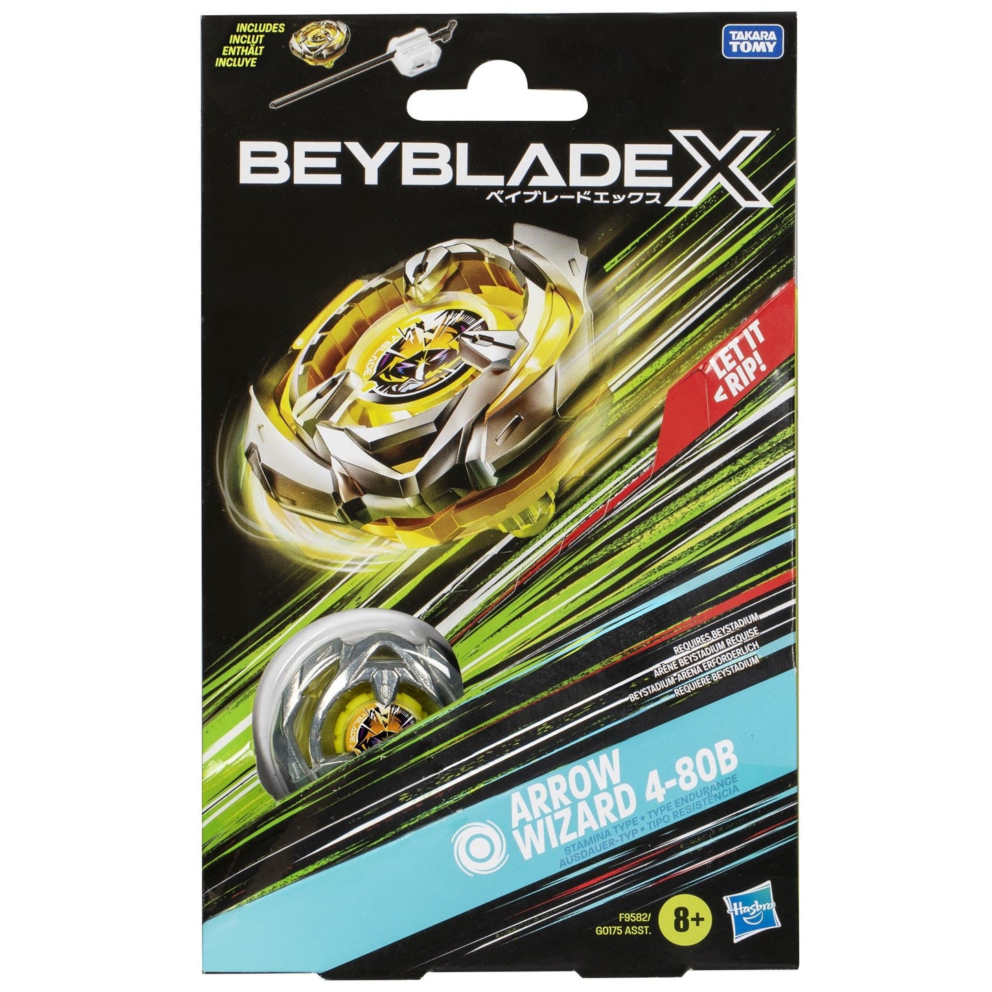 Beyblade X - Starter Pack - Arrow Wizard 4-80B