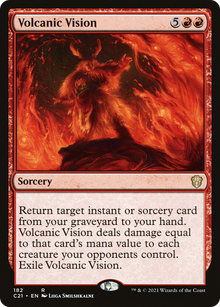 Volcanic Vision [Commander 2021]
