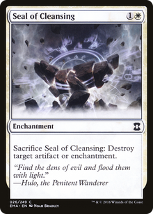 Seal of Cleansing [Eternal Masters]