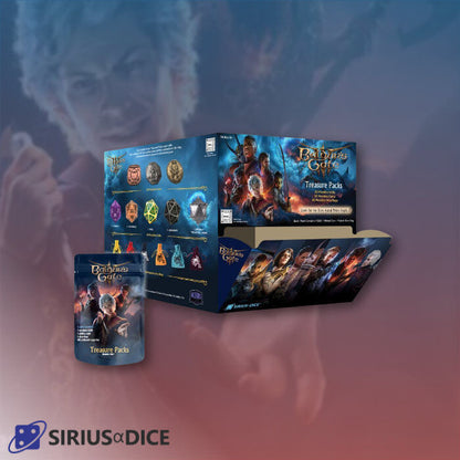 Sirius Dice - D&D Baldur's Gate 3 Treasure Packs (Blind Bag)