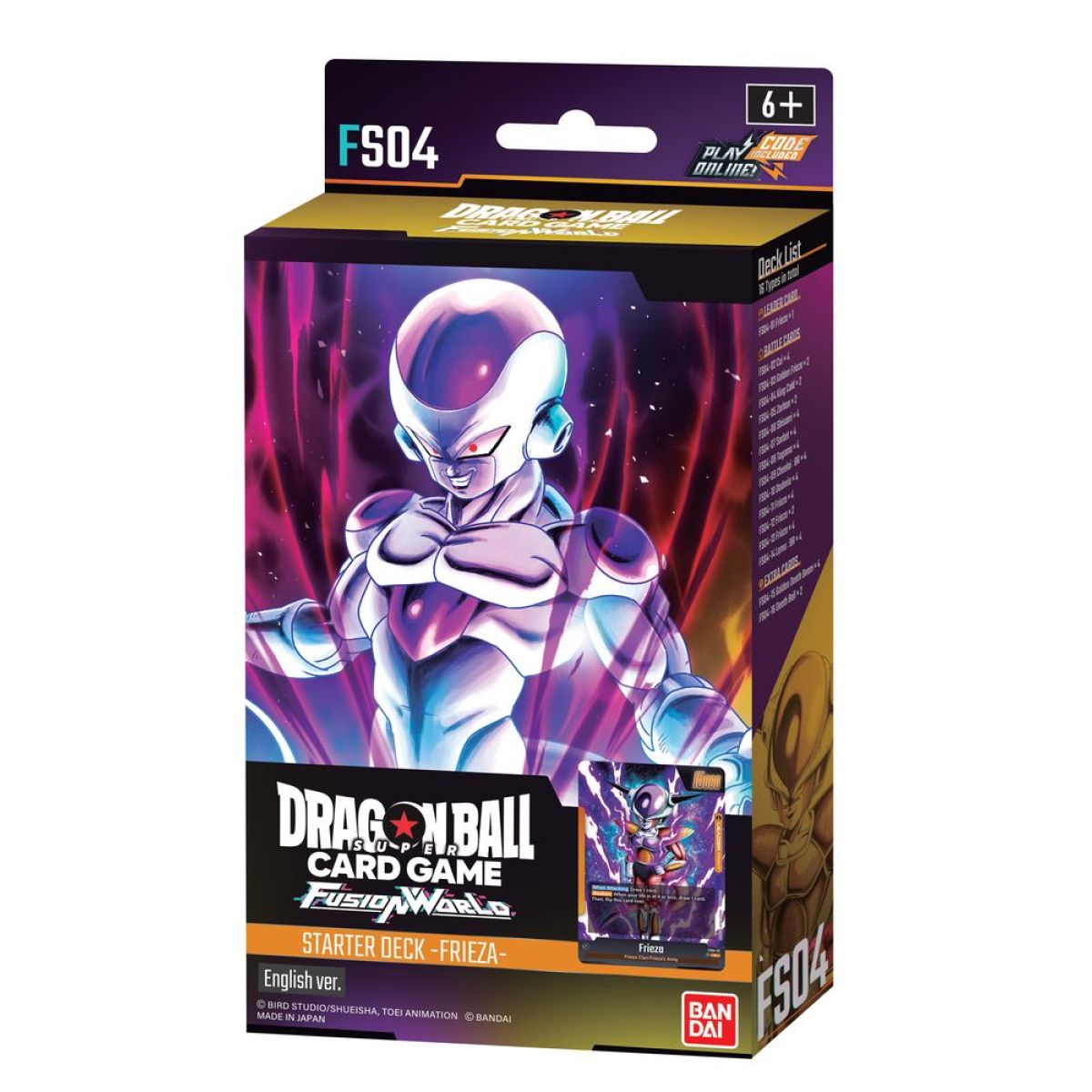 Dragon Ball Super Card Game Fusion World Starter Deck - Freeza FS04