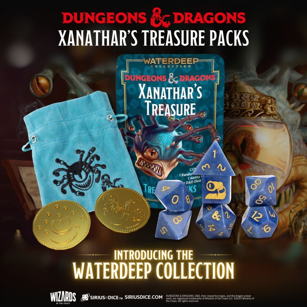 Sirius Dice - D&D Xanathar's Treasure Pack (Blind Bag)
