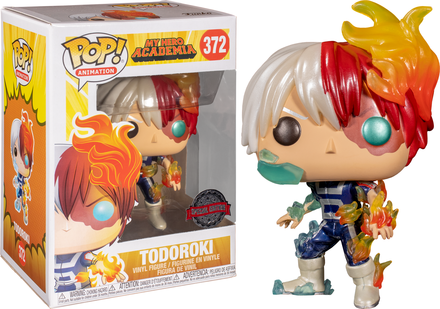 Funko: My Hero Academia - Todoroki Metallic 372 Pop!
