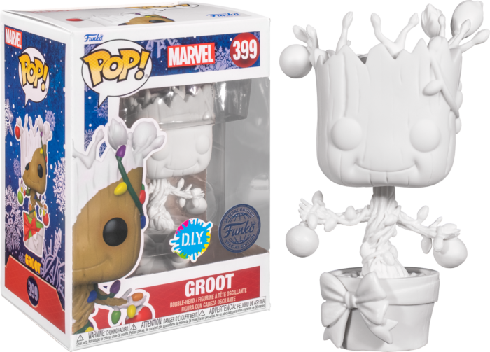 Funko: Marvel - Groot Holiday DIY 399 Pop!