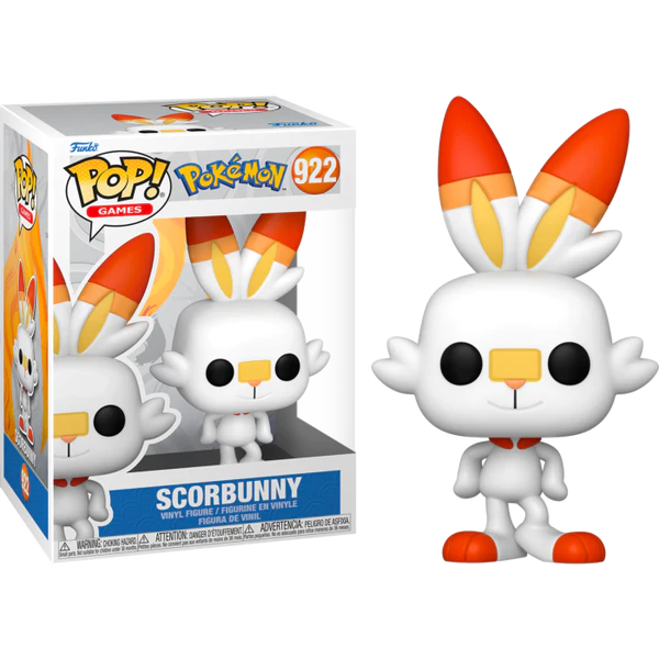 Funko: Pokemon - Scorbunny 922 Pop!