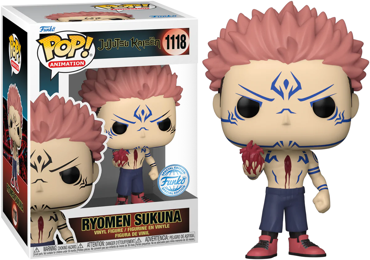 Funko: Jujutsu Kaisen - Ryomen Sukuna 1118 Pop!