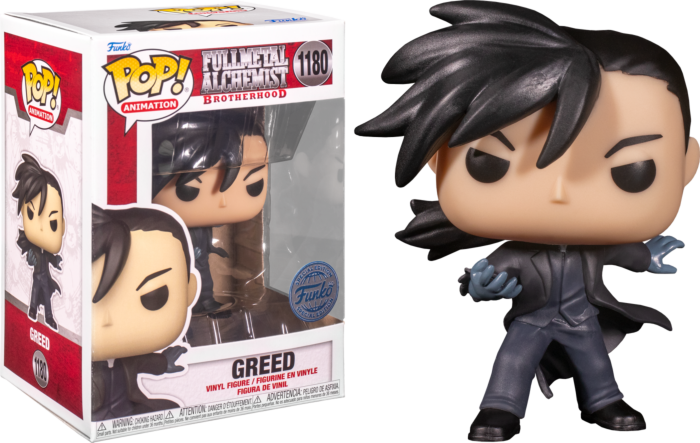 Funko: Fullmetal Alchemist - Greed 1180 Pop!