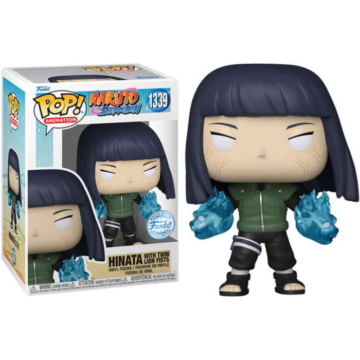 Funko: Naruto - Hinata w/ Twin Lion Fists 1339 Pop!