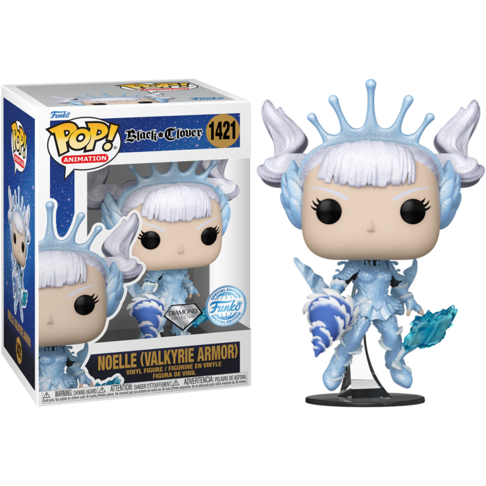 Funko: Black Clover - Noelle (Valkyrie Armor) Diamond Glitter 1421 Pop!