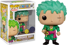 Funko: One Piece - Roronoa Zoro (Glow) 327 Pop!