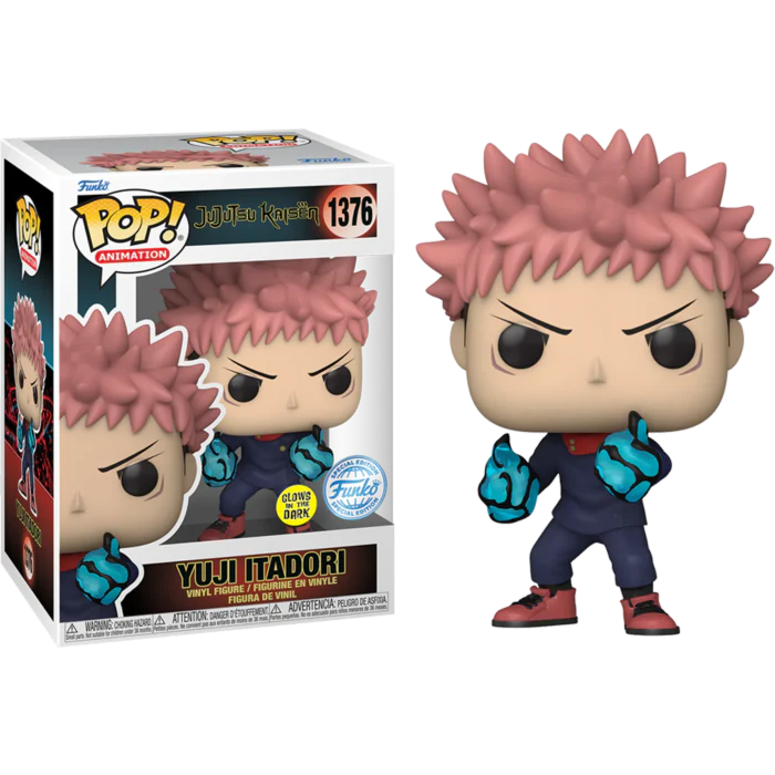 Funko: Jujutsu Kaisen - Yuji Itadori (Divergent fist) 1376 Pop!