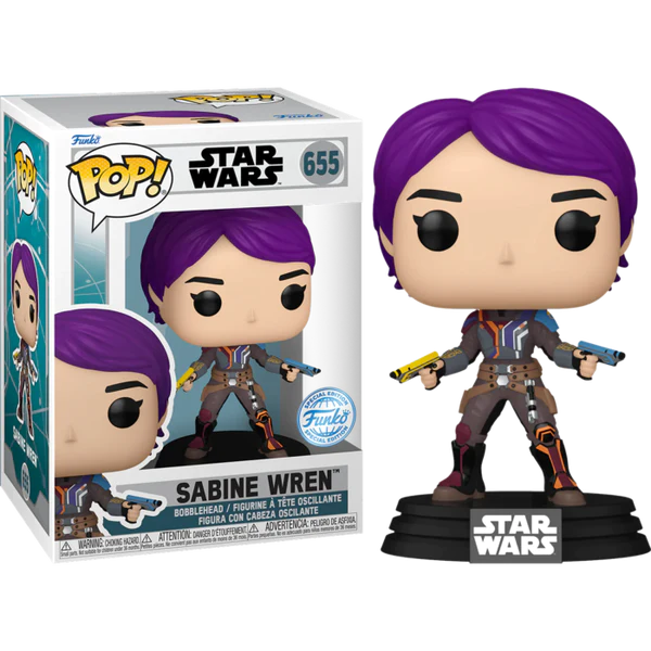 Funko: Star Wars - Sabine Wren US Exclusive 655 Pop!