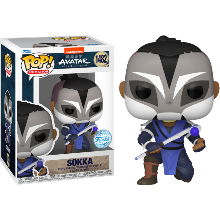 Funko: Avatar The Last Airbender - Sokka Warrior Version 1482 Pop!