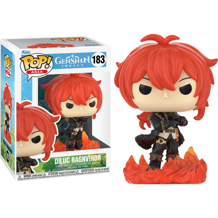 Funko: Genshin Impact - Diluc Ragnvindr 183 Pop!
