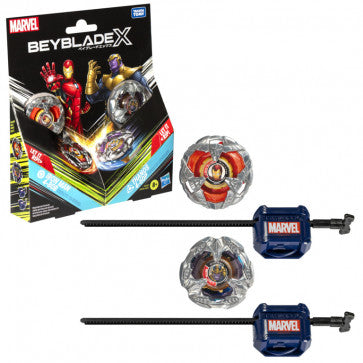 Beyblade X: Marvel Collab - Iron Man vs Thanos