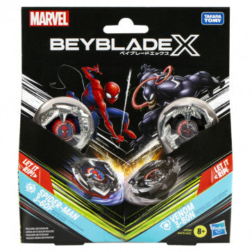 Beyblade X: Marvel Collab - Spider-man vs Venom