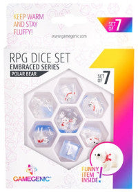 Gamegenic: Embraced Series RPG Dice - Polar Bear