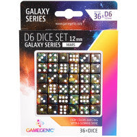 Gamegenic: Galaxy Series Dice 12mm D6 - Mars