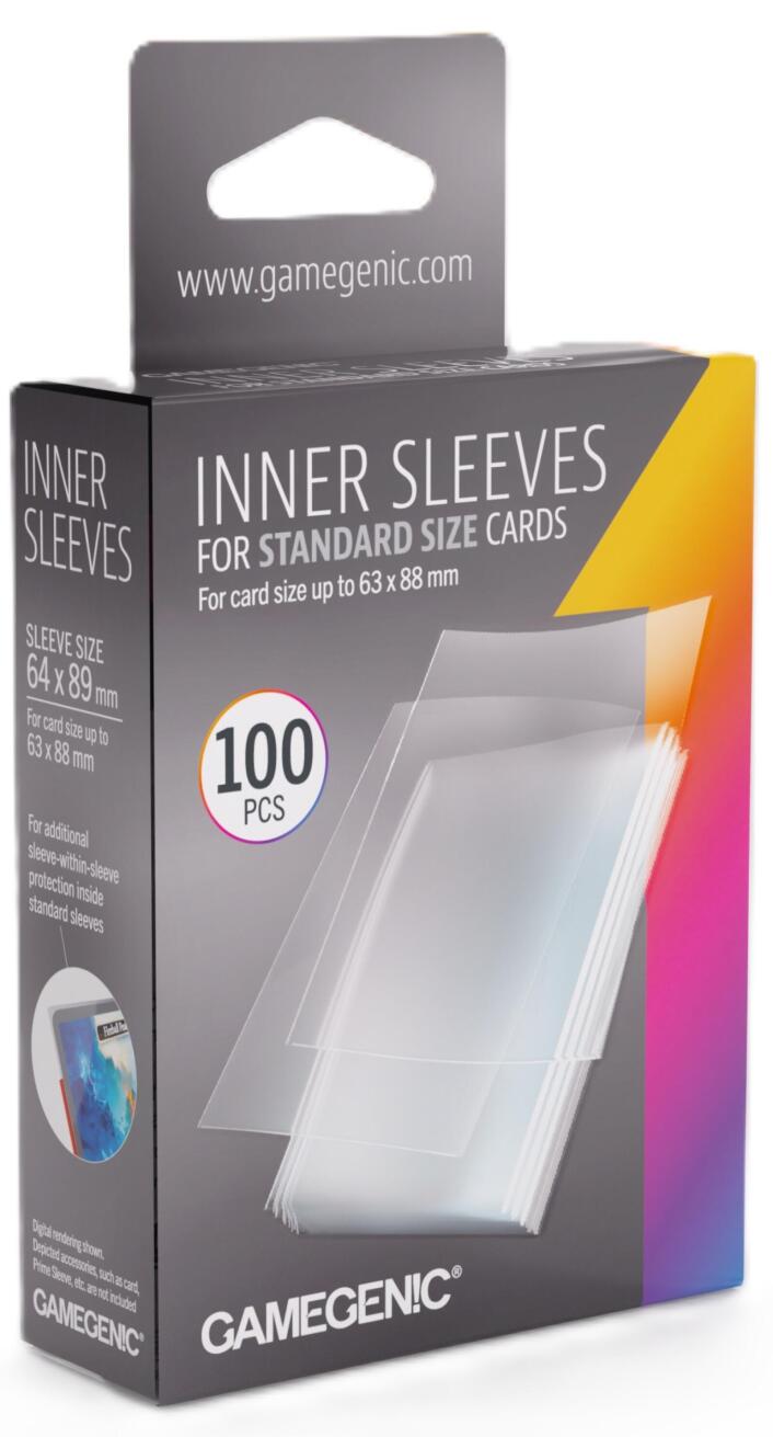 Gamegenic: Inner Sleeves (64x89mm)
