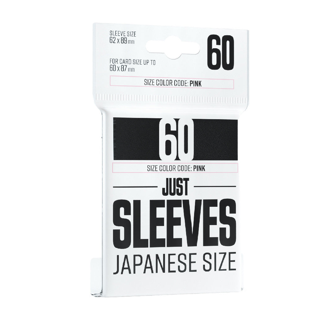 Gamegenic: Just Sleeves Japanese Size - Black