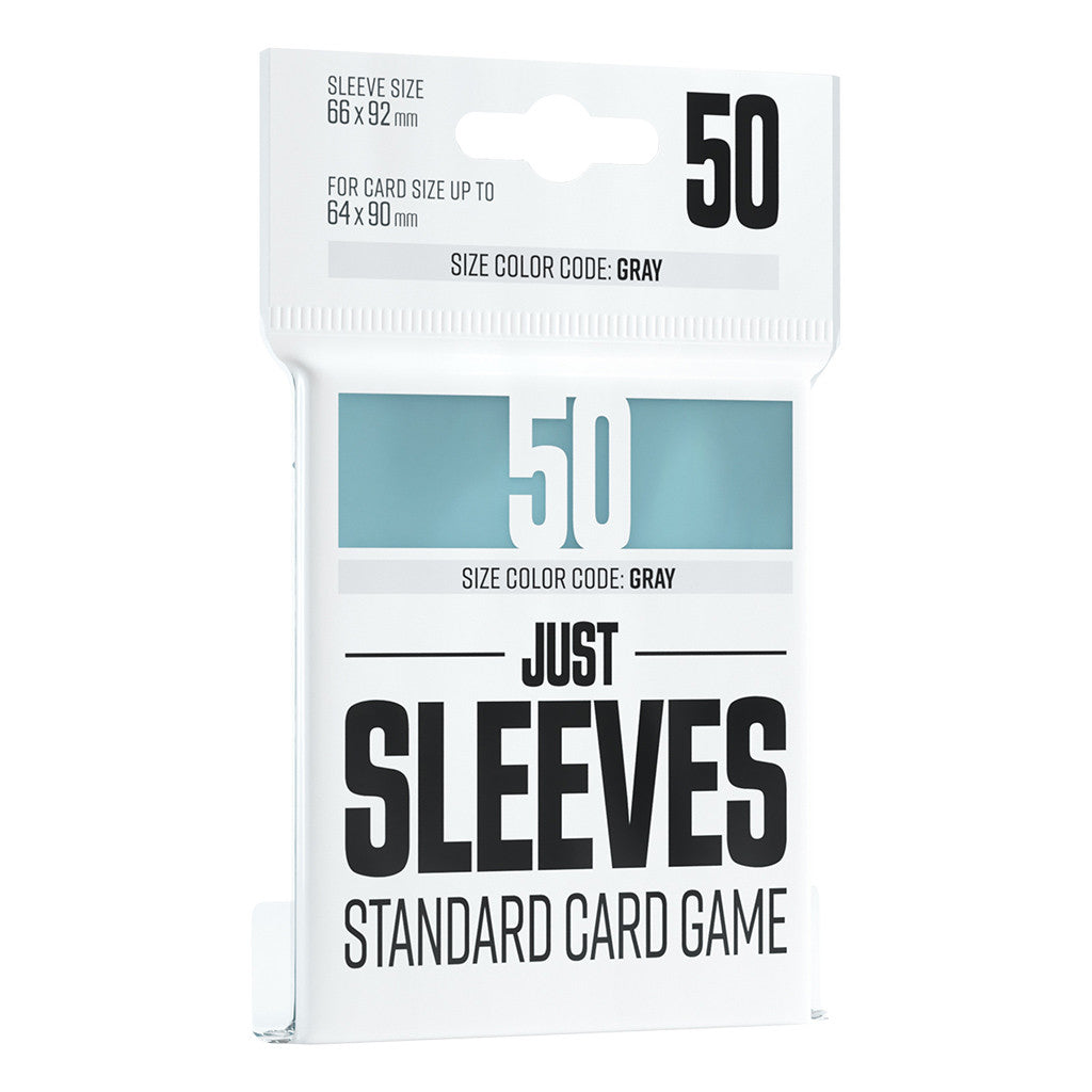 Gamegenic: Just Sleeves 50ct Clear Sleeves (66x92mm)