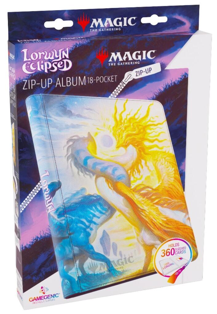 Gamegenic: Lorwyn Eclipsed 18-Pocket Zip-up Album - Celestial Reunion