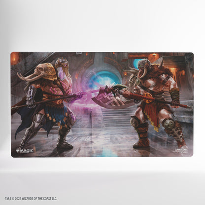 Gamegenic: MTG Reality Fracture Shiny Playmat - Garruk of the Veil/Garruk Uncursed