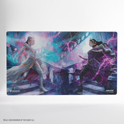 Gamegenic: MTG Reality Fracture Shiny Playmat - Liliana, Devoted Healer/Liliana, Callous Necromancer