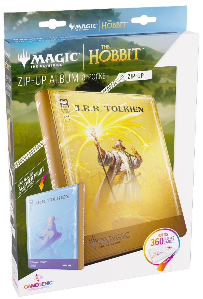 Gamegenic: MTG The Hobbit - Zip-Up Album 18-Pocket - Gandalf, Goblin's Bane/The Lord of the Eagles