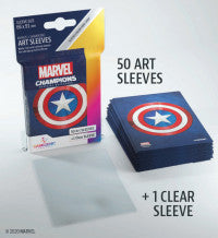Gamegenic: Marvel Champions Art Sleeves Captain America