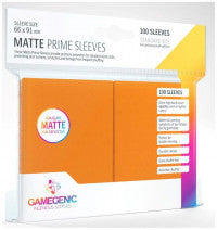 Gamegenic: Prime Card Sleeves - Standard Size (66mm x 91mm) - Orange