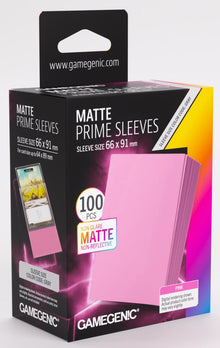 Gamegenic: Matte Prime 100ct Pink Sleeves (66x91mm)