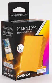 Gamegenic: Prime Card Sleeves - Standard Size (66mm x 91mm) - Orange