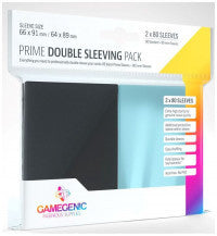 Gamegenic: Prime Black Double Sleeving Pack 80