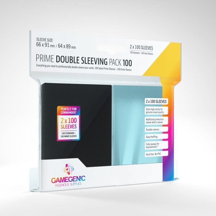 Gamegenic: Prime Double Sleeving Pack 100