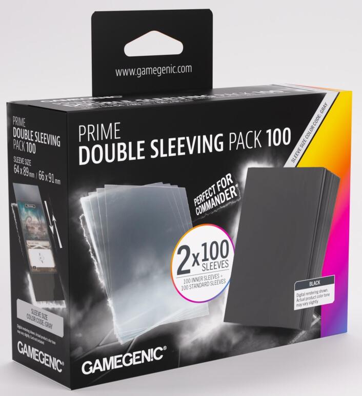 Gamegenic: Prime Double Sleeving Pack 100