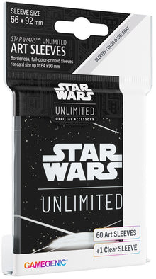Gamegenic: Star Wars Unlimited Art Sleeves - Card Back White