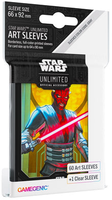 Gamegenic: Star Wars Unlimited Art Sleeves - Darth Maul