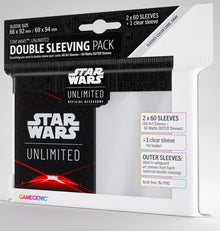 Gamegenic: Star Wars Unlimited Art Sleeves Double Sleeving Pack - Space Red