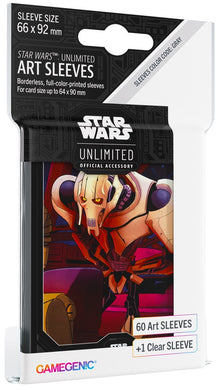 Gamegenic: Star Wars Unlimited Art Sleeves - General Grievous