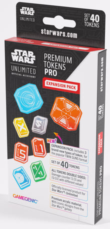 Gamegenic: Star Wars Unlimited Premium Tokens PRO Expansion Pack
