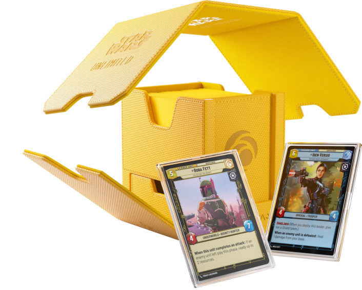 Gamegenic: Star Wars Unlimited Twin Suns Deck Pod - Yellow