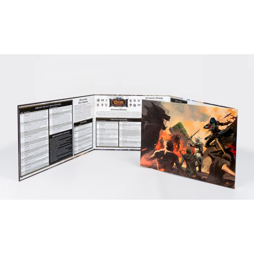Grim Hollow: 2nd Edition GM Screen
