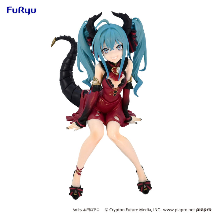 FuRyu: Hatsune Miku Noodle Stopper - Villain Red Color Version