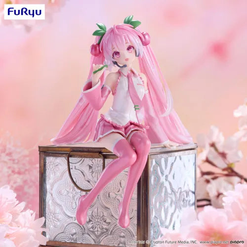 FuRyu: Hatsune Miku - Noodle Stopper Figure Sakura Miku 2024 Pearl Version