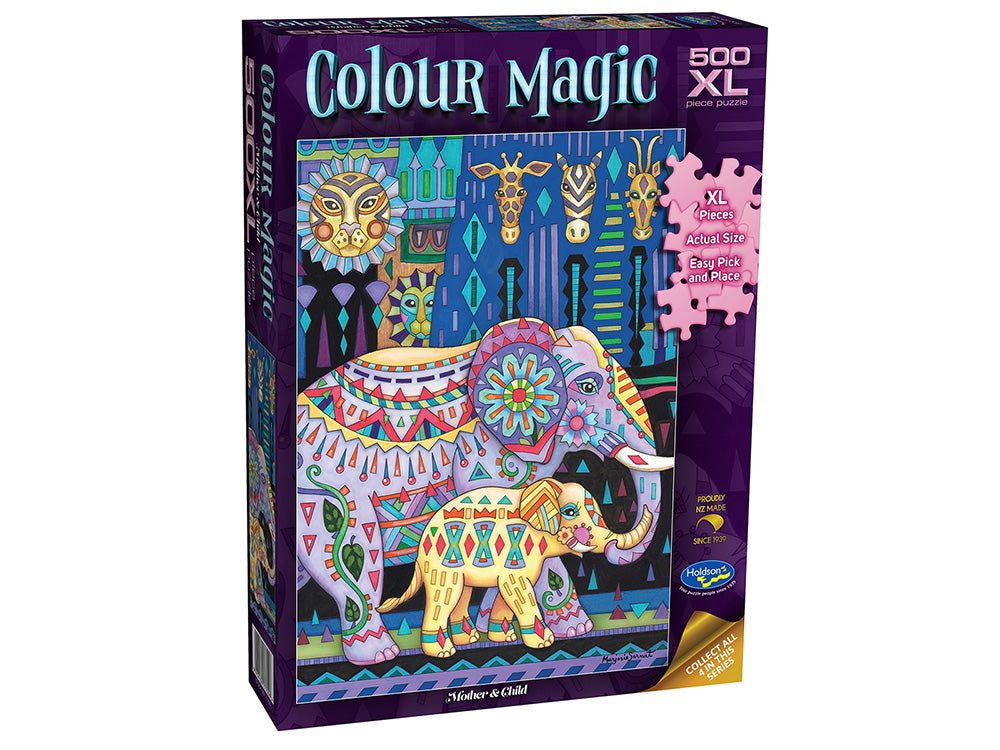 Holdson: Colour Magic Mother & Child 500pc XL