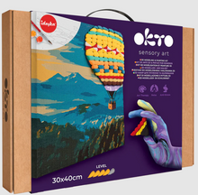Okto 3D Modeling+Painting Kit 30x40cm - Hot Air Balloon Flight