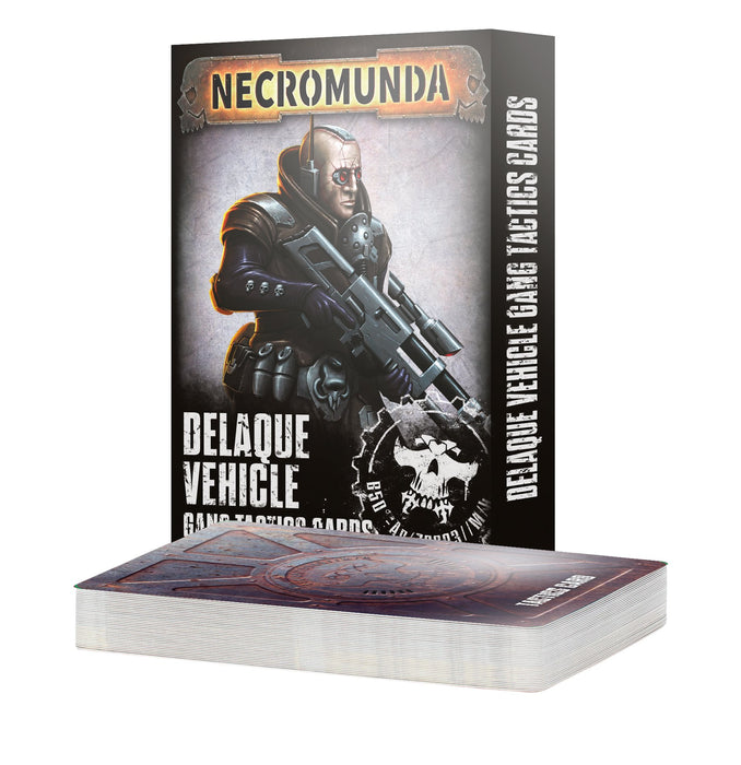 Necromunda: Delaque Vehicle Gang Tactics Cards (2024)